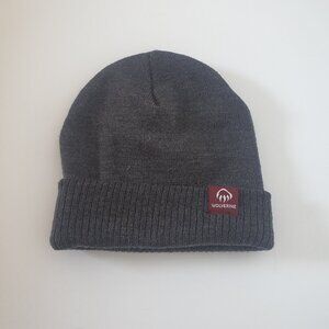 Wolverine Black Beanie Cuff Cap Knit One Size Fits‎ All Boys Girls Unisex Cold
